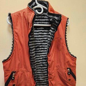 Faux Fur Reversible Vest